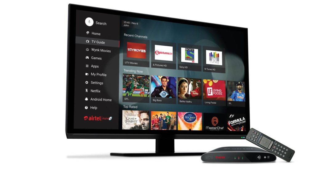 Airtel Internet TV