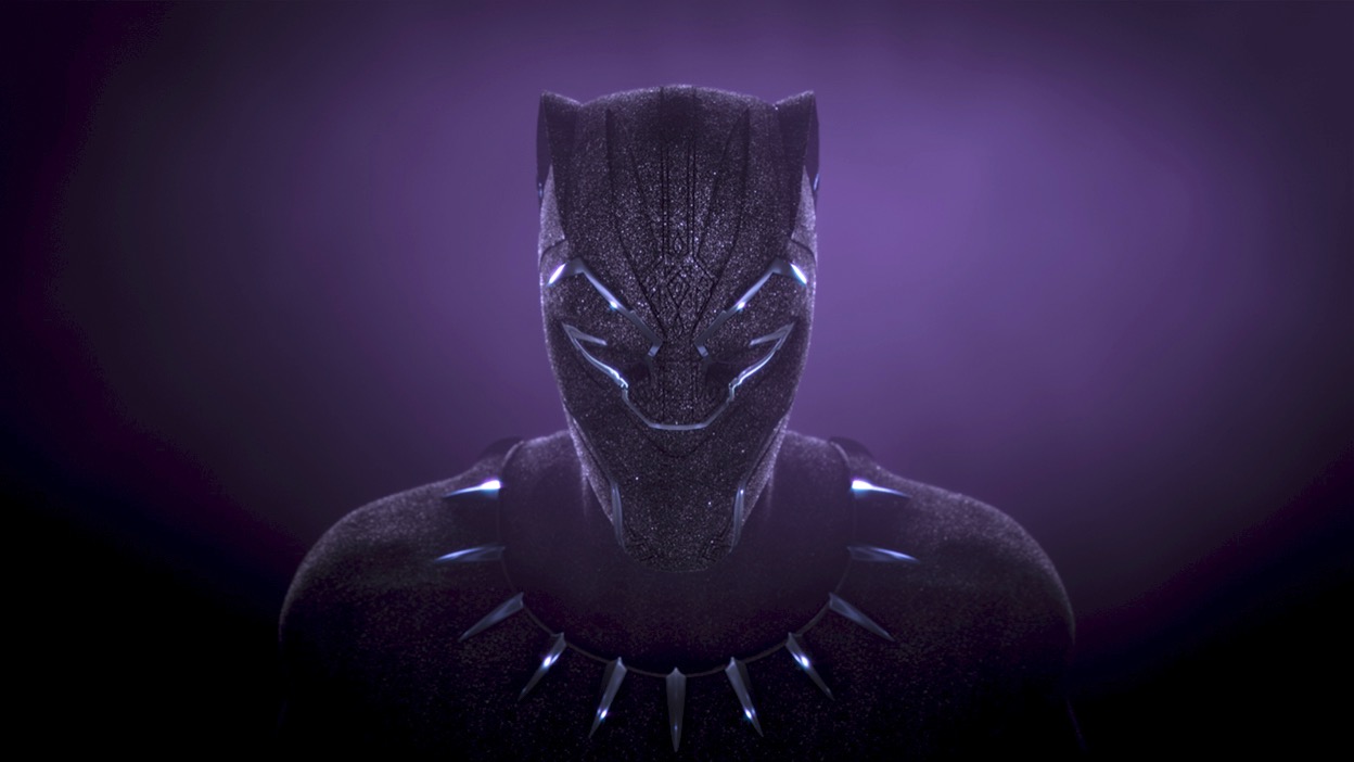 Black Panther Main on End Title Sequence