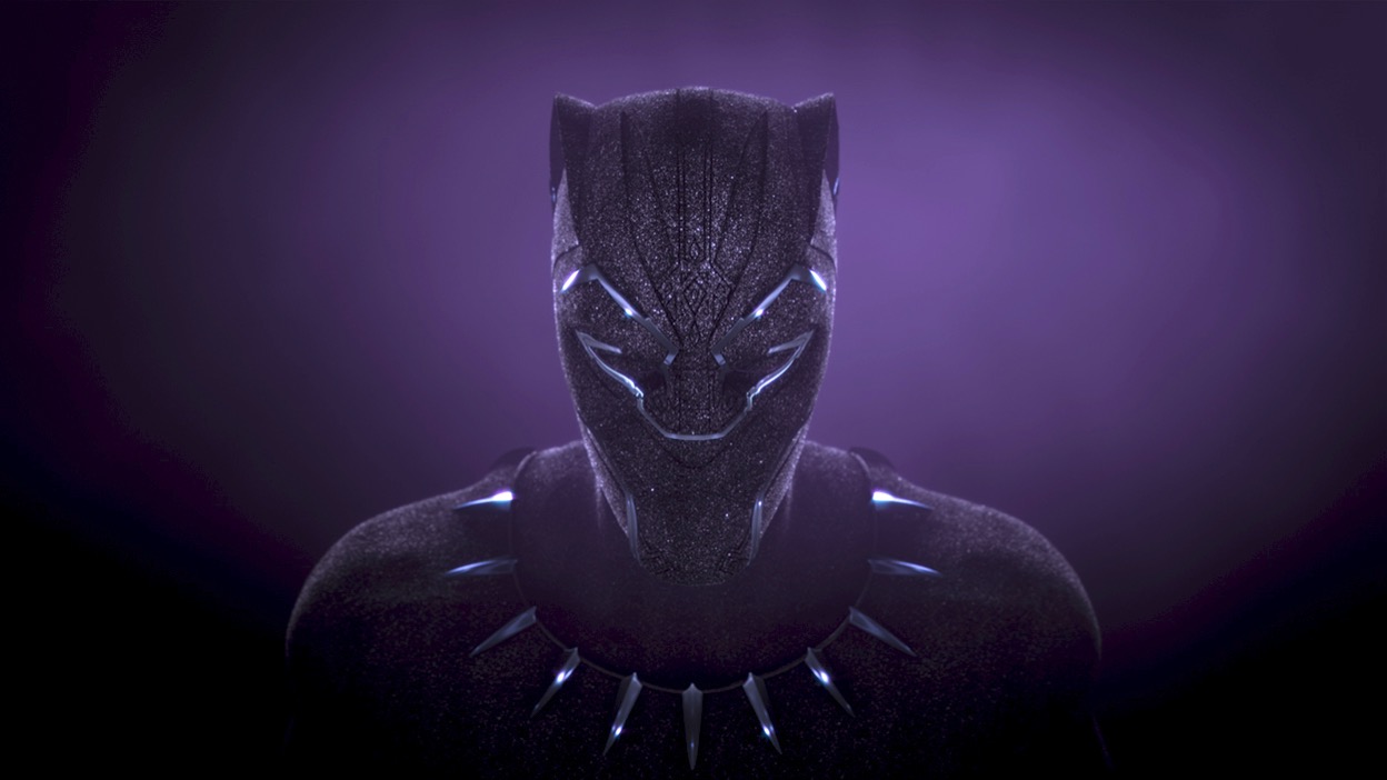 black panther stuffie