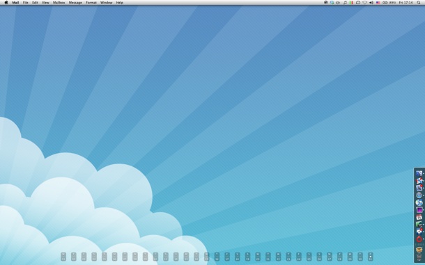Minimal Desktop (Click for larger, 1920px x 1200px view)