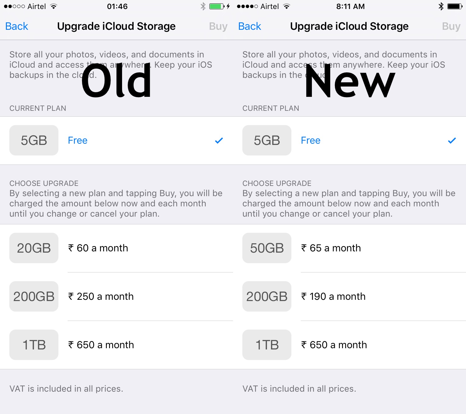 apple contact number for icloud storage plans