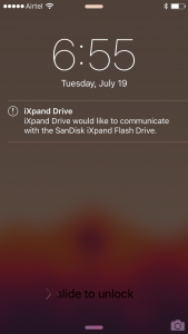 sandisk-ixpand-notification