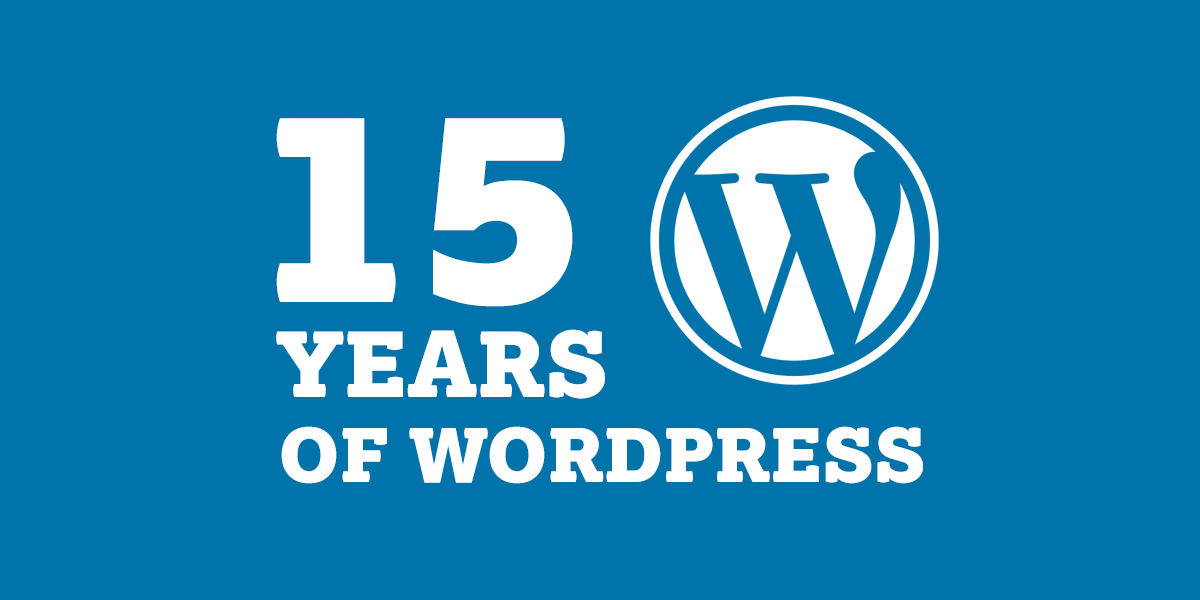 15 Years of WordPress